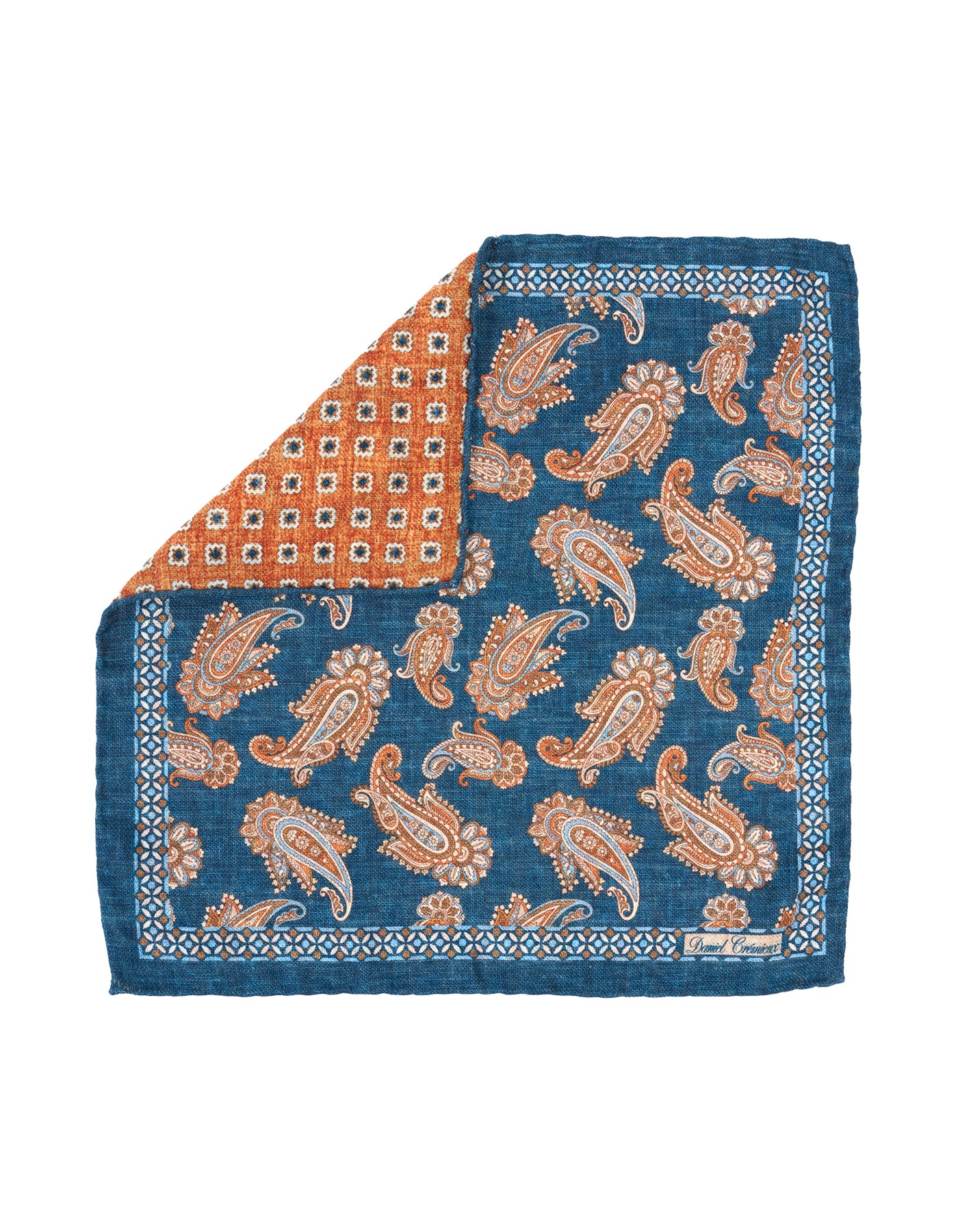 Luxury Silk Hand-Rolled Pocket Square