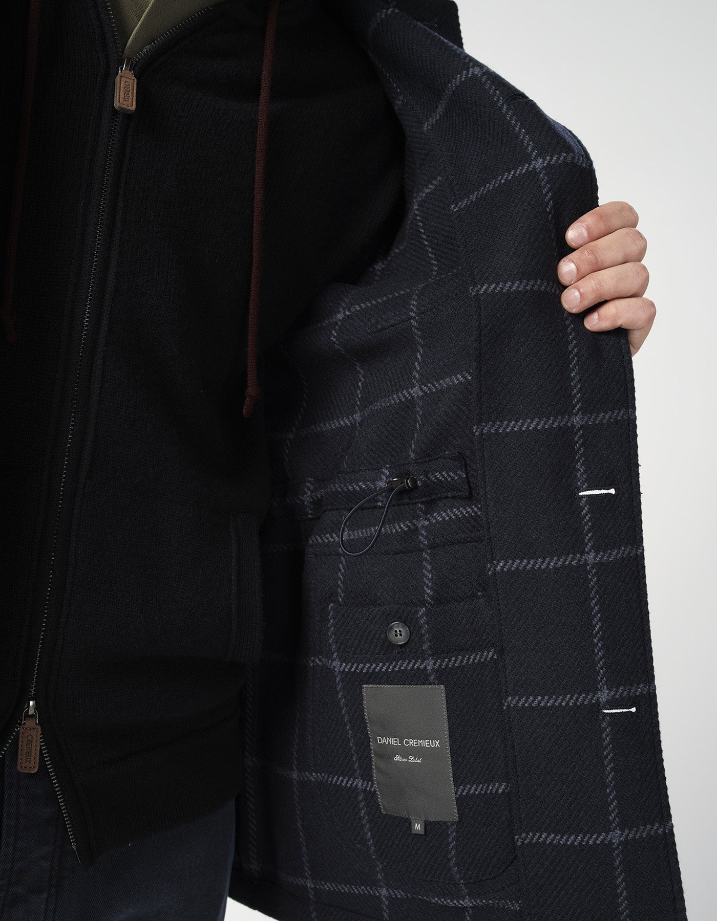 Hunting Check Safari Jacket