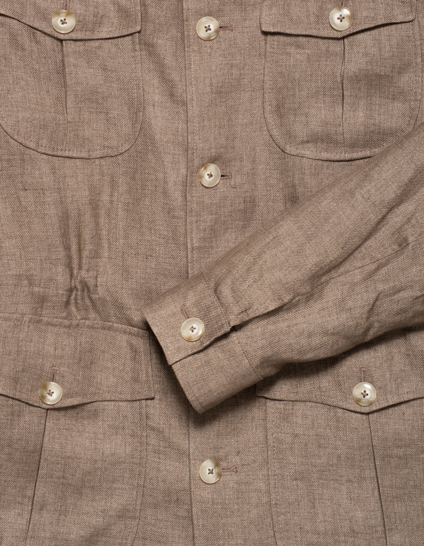 Linen Safari Jacket