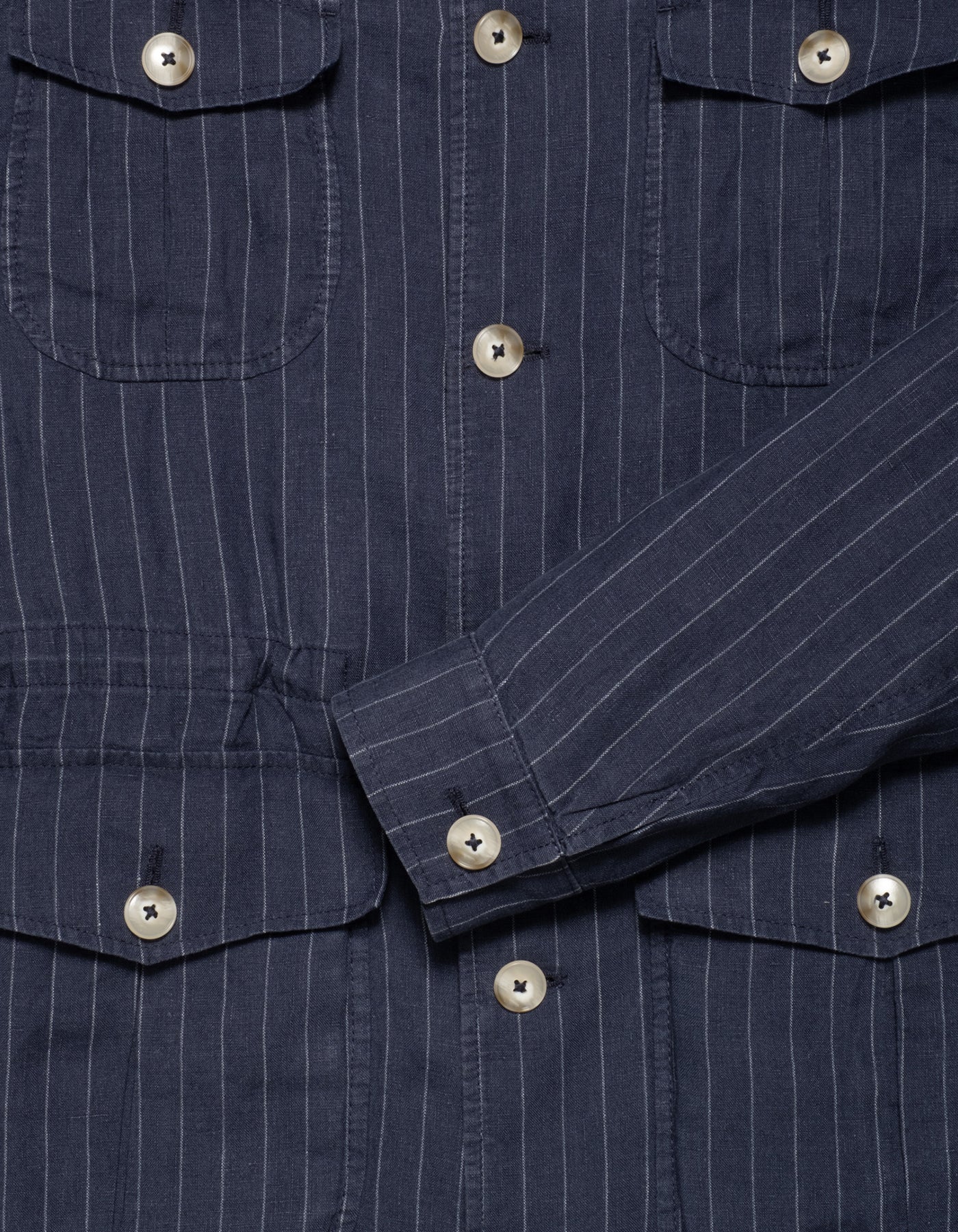 Linen Safari Jacket