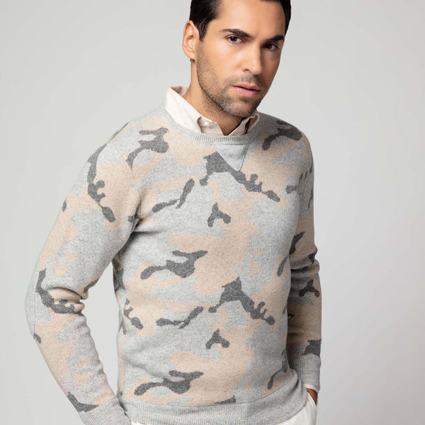 Camo crop jumper hotsell